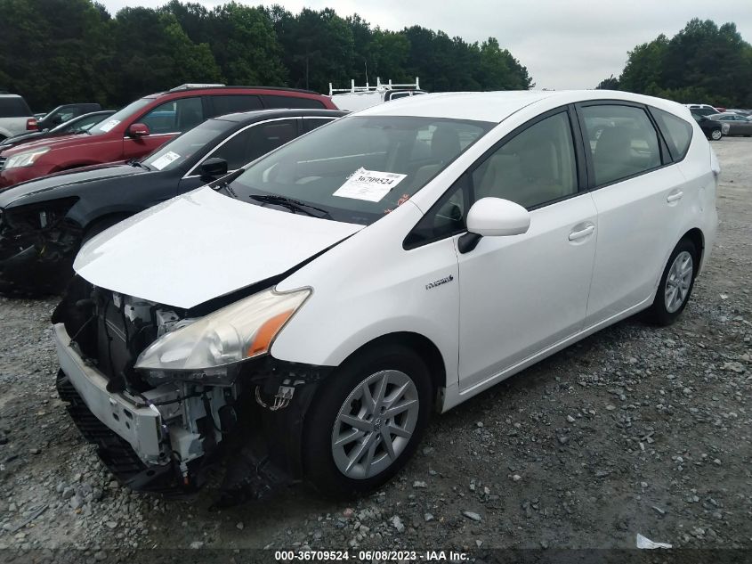 2014 TOYOTA PRIUS V TWO/THREE/FIVE - JTDZN3EU1E3311478