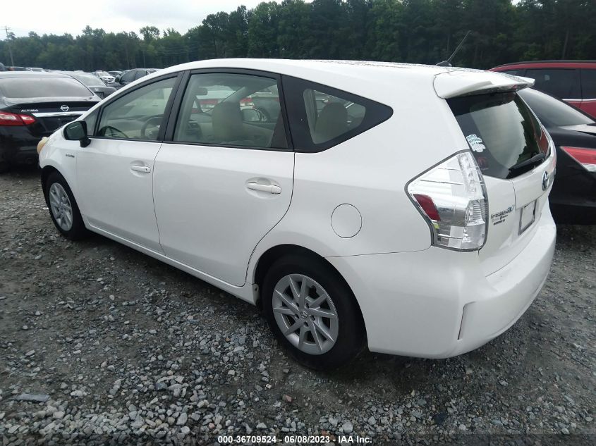 2014 TOYOTA PRIUS V TWO/THREE/FIVE - JTDZN3EU1E3311478