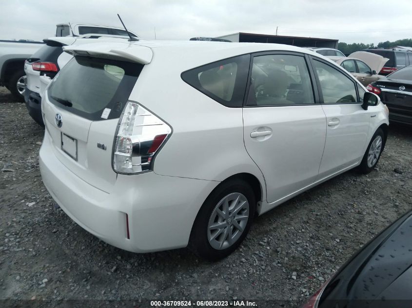 2014 TOYOTA PRIUS V TWO/THREE/FIVE - JTDZN3EU1E3311478