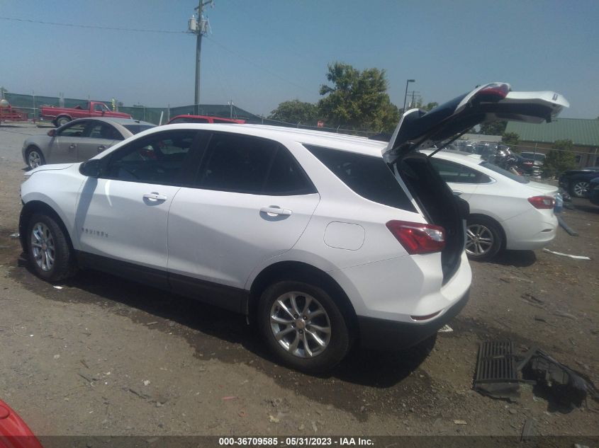 2021 CHEVROLET EQUINOX LS - 3GNAXHEV9MS169958