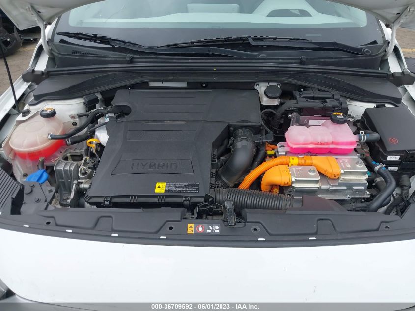 2020 HYUNDAI IONIQ HYBRID BLUE - KMHC65LC5LU233816