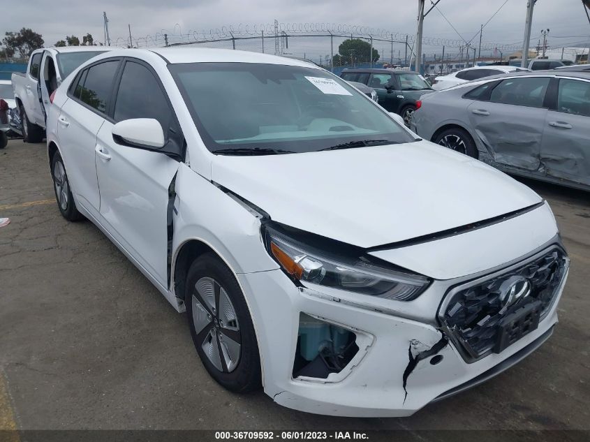 2020 HYUNDAI IONIQ HYBRID BLUE - KMHC65LC5LU233816