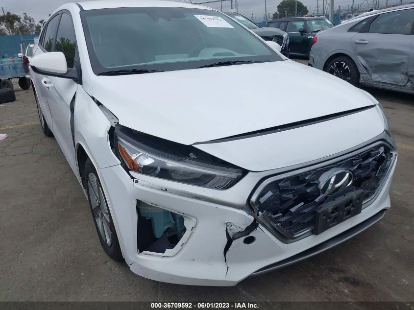 2020 HYUNDAI IONIQ HYBRID BLUE - KMHC65LC5LU233816