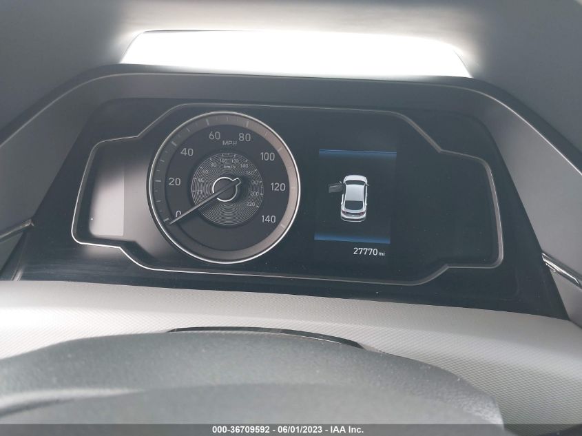 2020 HYUNDAI IONIQ HYBRID BLUE - KMHC65LC5LU233816