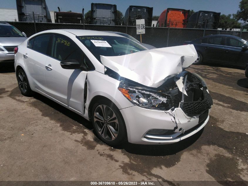 2014 KIA FORTE EX - KNAFX4A84E5101812