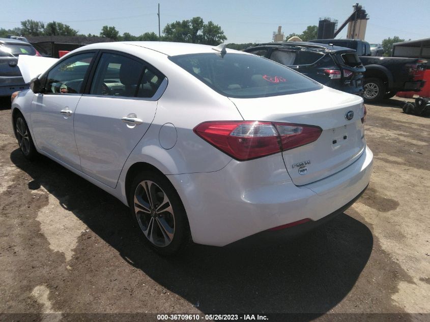 2014 KIA FORTE EX - KNAFX4A84E5101812