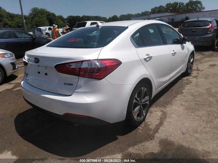 2014 KIA FORTE EX - KNAFX4A84E5101812