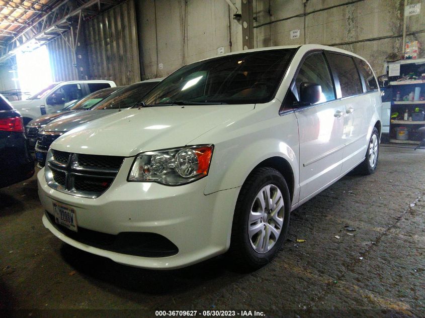 2016 DODGE GRAND CARAVAN SE - 2C4RDGBG7GR101552