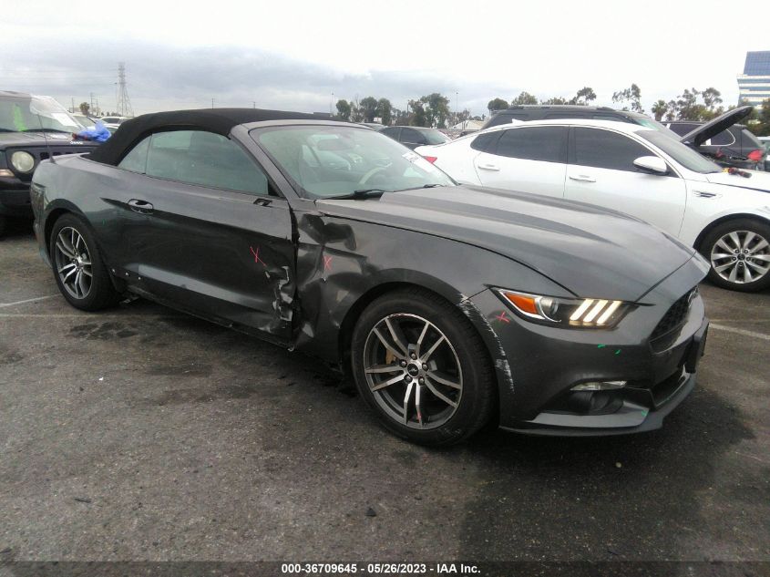 2016 FORD MUSTANG ECOBOOST PREMIUM - 1FATP8UH9G5237662