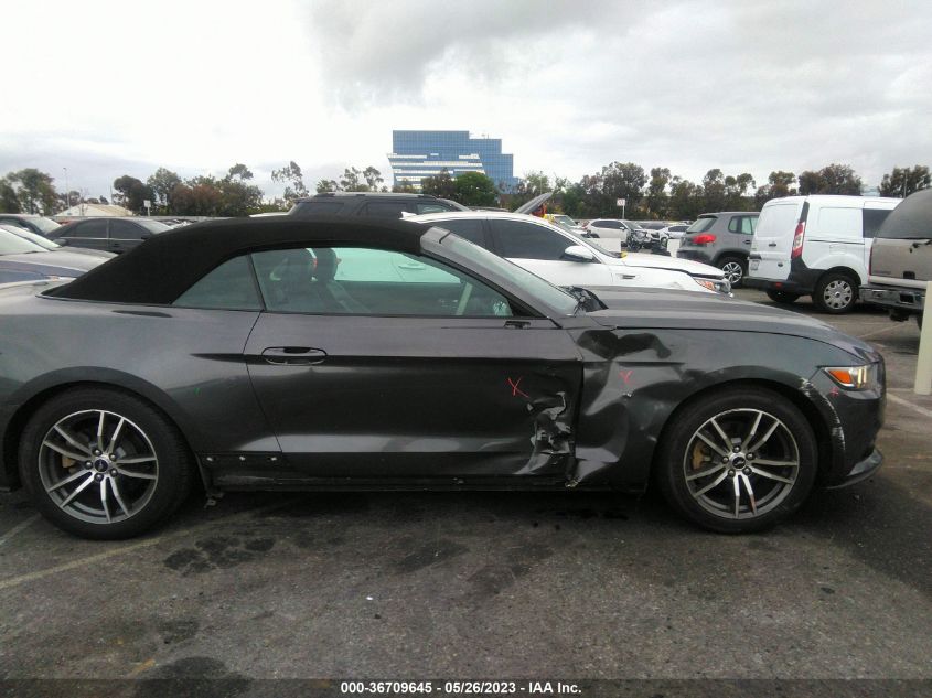 2016 FORD MUSTANG ECOBOOST PREMIUM - 1FATP8UH9G5237662