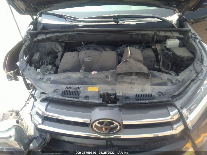 2019 TOYOTA HIGHLANDER LIMITED - 5TDDZRFH7KS932088