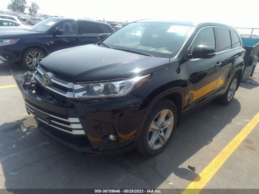 2019 TOYOTA HIGHLANDER LIMITED - 5TDDZRFH7KS932088