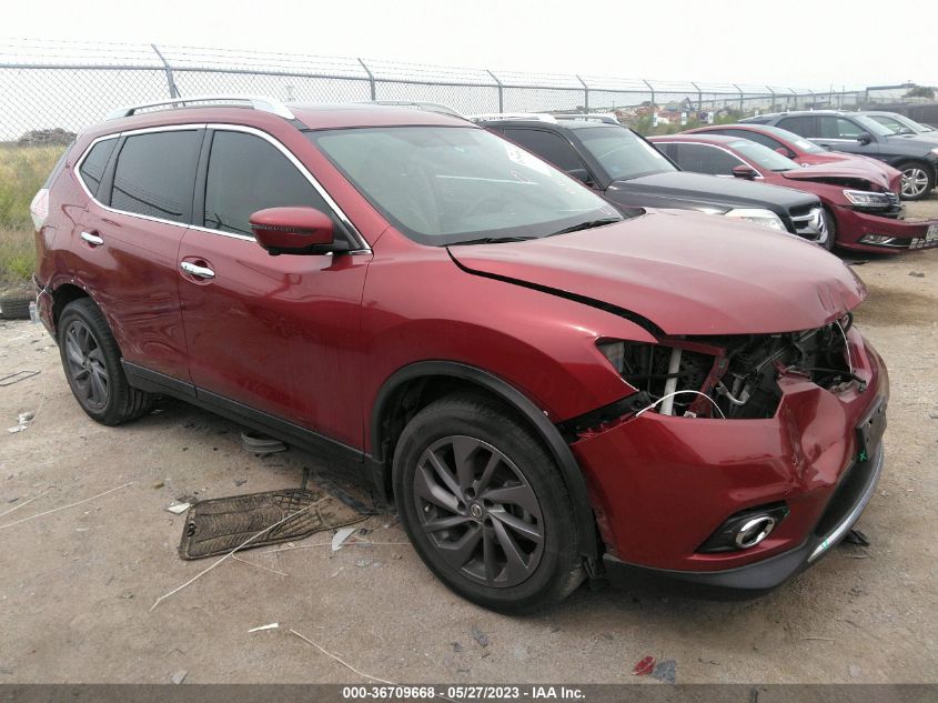 2016 NISSAN ROGUE SL - 5N1AT2MT0GC778380
