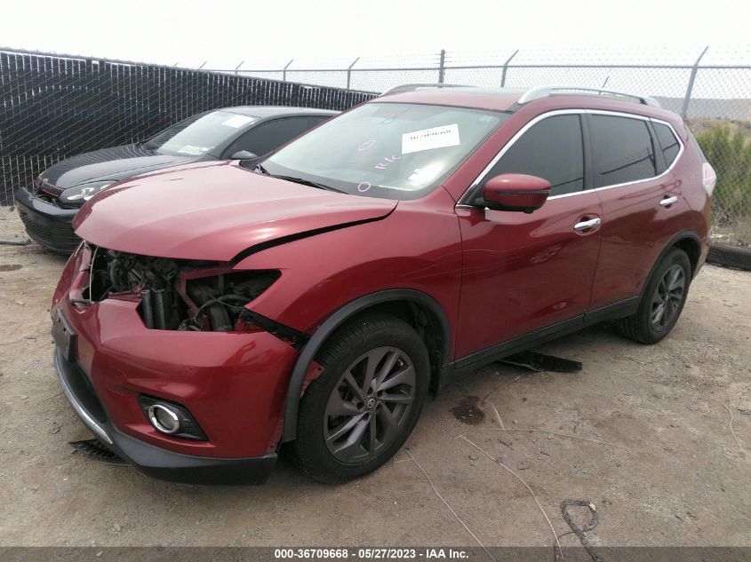 2016 NISSAN ROGUE SL - 5N1AT2MT0GC778380