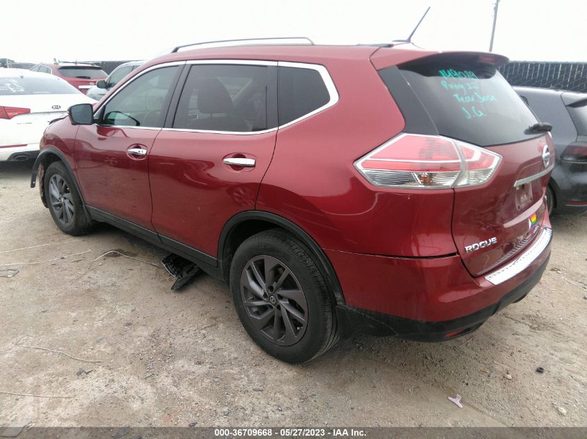 2016 NISSAN ROGUE SL - 5N1AT2MT0GC778380