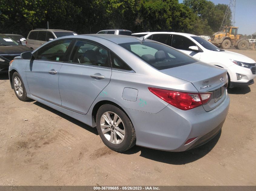 2014 HYUNDAI SONATA GLS - 5NPEB4ACXEH915819