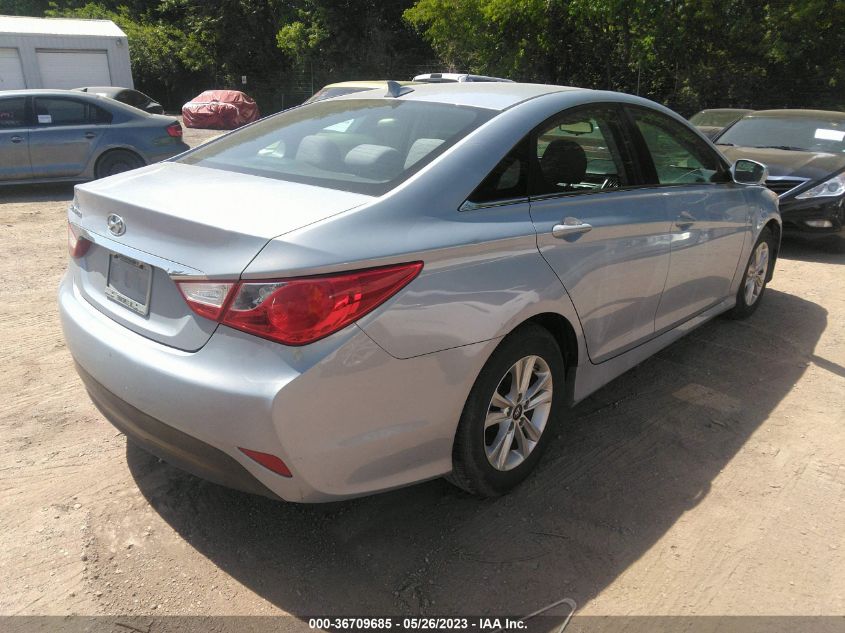 2014 HYUNDAI SONATA GLS - 5NPEB4ACXEH915819