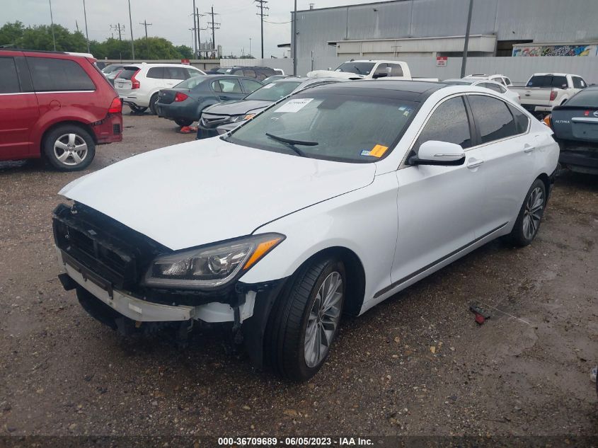 2016 HYUNDAI GENESIS 3.8L - KMHGN4JEXGU110814