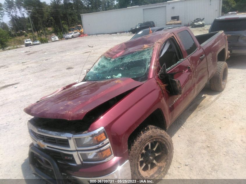 2014 CHEVROLET SILVERADO 1500 LT - 1GCVKREC6EZ261319