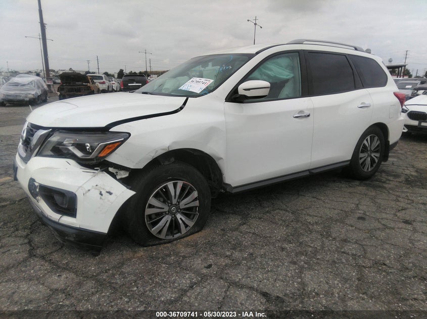 VIN 5N1DR2MN8HC605995 2017 NISSAN PATHFINDER S