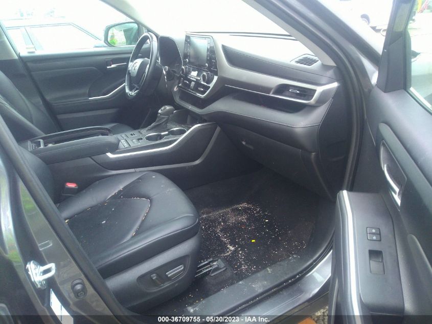 2021 TOYOTA HIGHLANDER XLE - 5TDGZRBH8MS074930