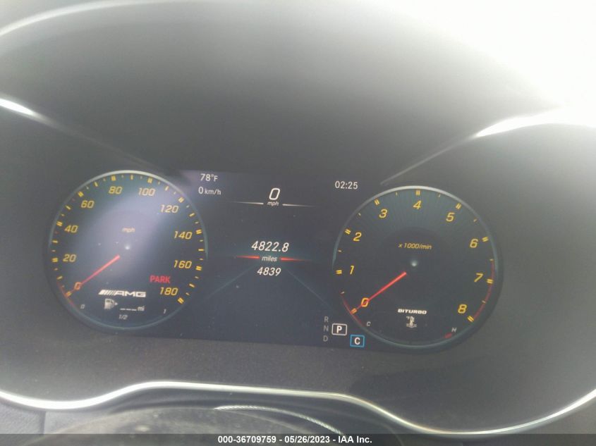 2021 MERCEDES-BENZ GLC AMG GLC 43 - W1N0G6EB9MF999495