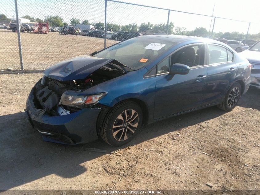 2015 HONDA CIVIC SEDAN EX - 19XFB2F84FE010186