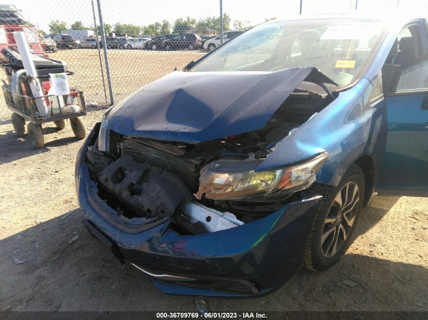 2015 HONDA CIVIC SEDAN EX - 19XFB2F84FE010186