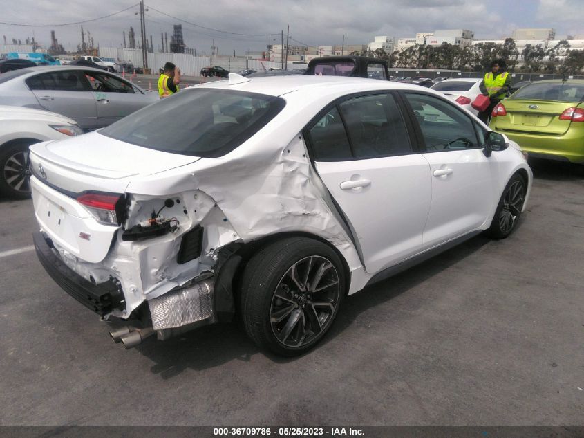 2020 TOYOTA COROLLA SE/NIGHTSHADE - 5YFS4RCE4LP024188