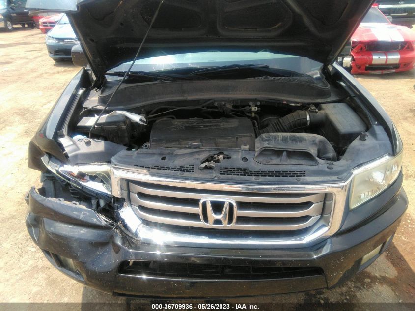 2013 HONDA RIDGELINE RTL - 5FPYK1F57DB004406