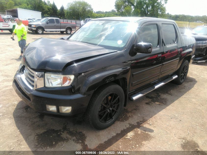 2013 HONDA RIDGELINE RTL - 5FPYK1F57DB004406