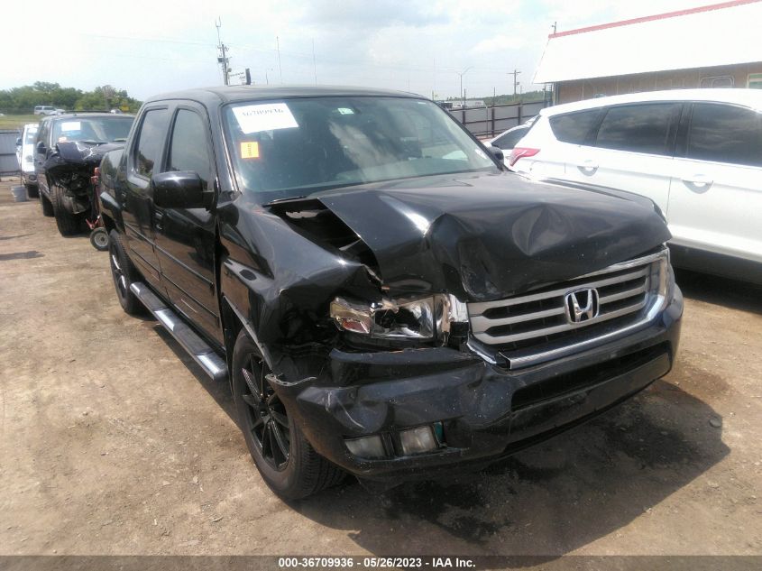 2013 HONDA RIDGELINE RTL - 5FPYK1F57DB004406