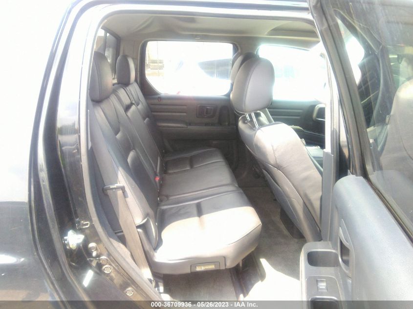2013 HONDA RIDGELINE RTL - 5FPYK1F57DB004406