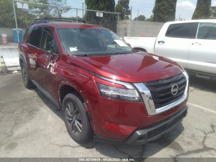 2022 NISSAN PATHFINDER SV - 5N1DR3BA4NC247053