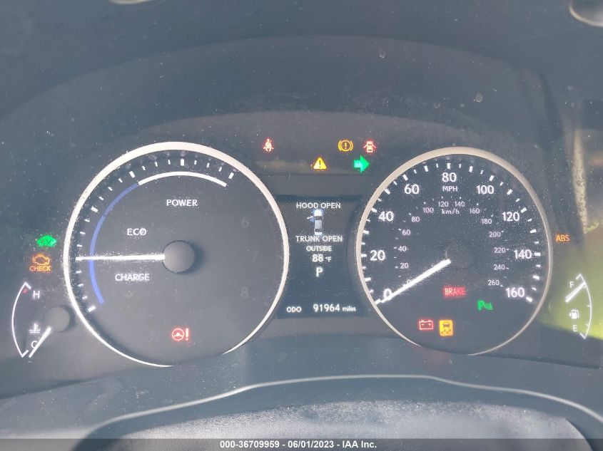 2015 LEXUS ES 300H HYBRID - JTHBW1GG5F2086997