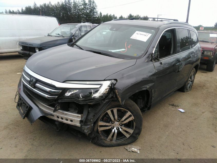 2016 HONDA PILOT EX-L - 5FNYF6H67GB062245