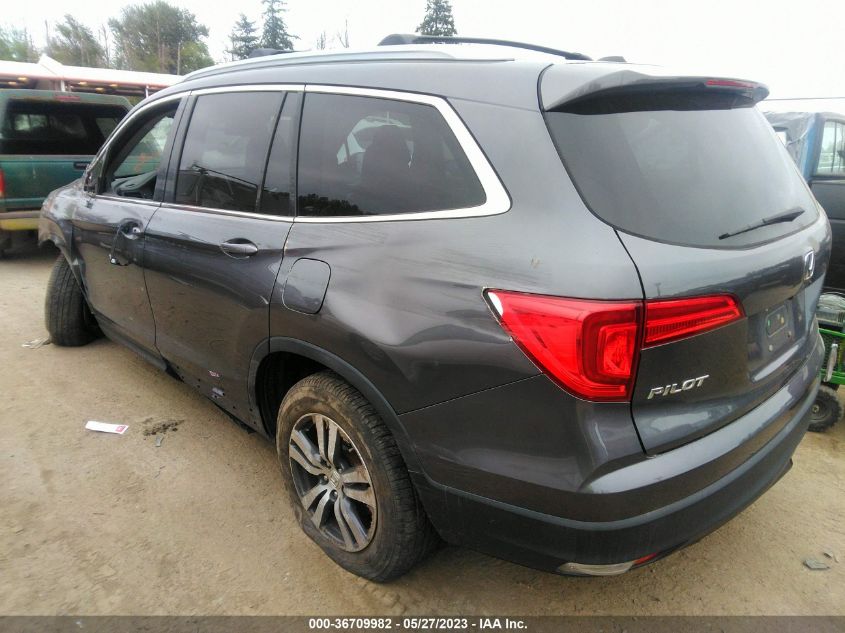 2016 HONDA PILOT EX-L - 5FNYF6H67GB062245
