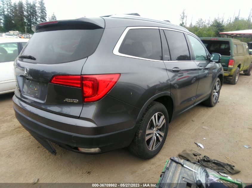 2016 HONDA PILOT EX-L - 5FNYF6H67GB062245