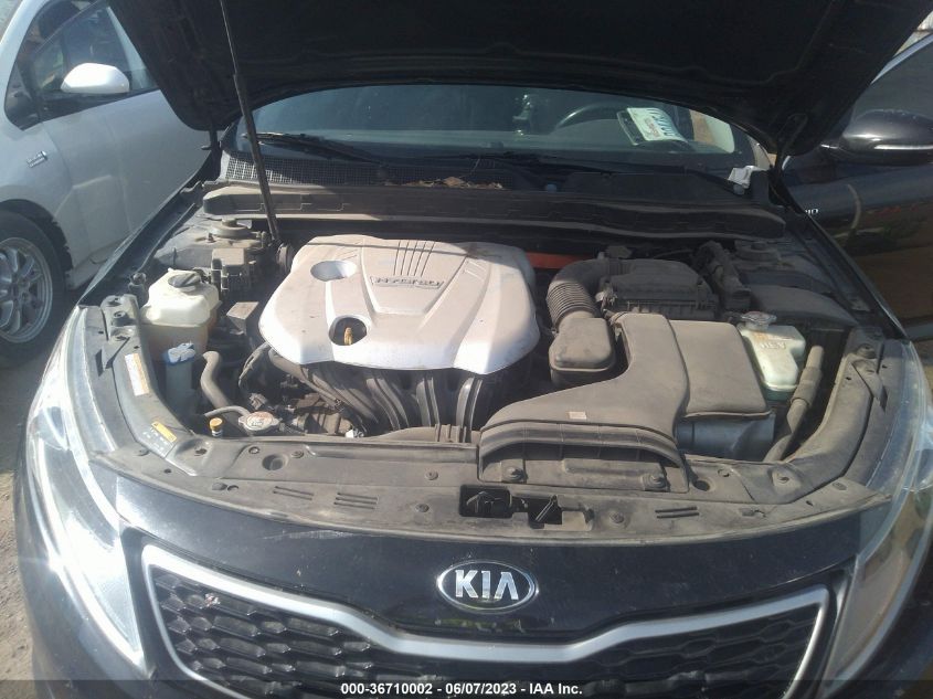 2013 KIA OPTIMA HYBRID LX - KNAGM4AD1D5049550
