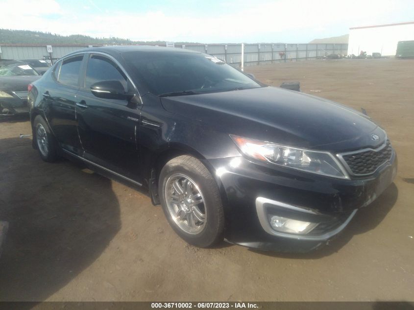 2013 KIA OPTIMA HYBRID LX - KNAGM4AD1D5049550