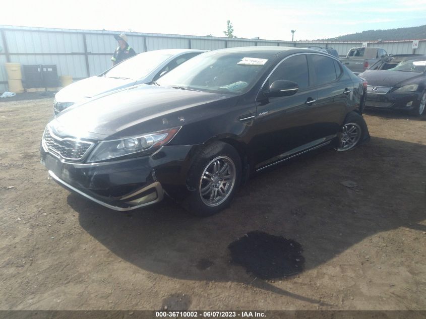 2013 KIA OPTIMA HYBRID LX - KNAGM4AD1D5049550