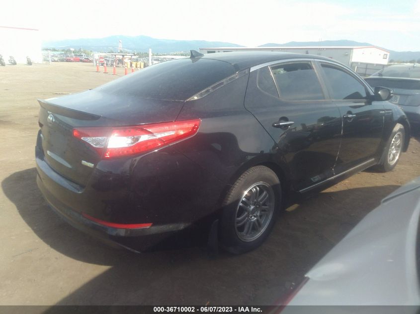 2013 KIA OPTIMA HYBRID LX - KNAGM4AD1D5049550