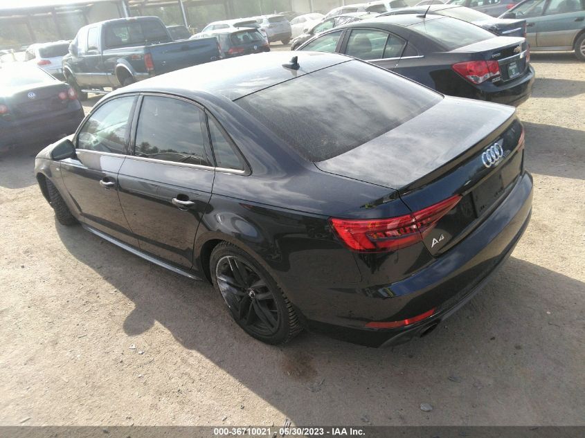 2017 AUDI A4 SEASON OF AUDI ULTRA - WAUKMAF47HN056042