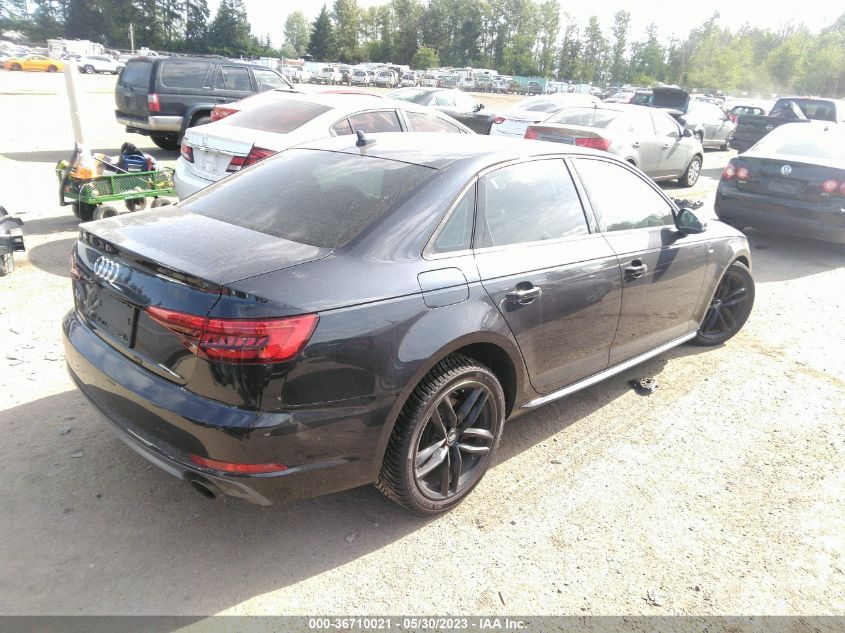 2017 AUDI A4 SEASON OF AUDI ULTRA - WAUKMAF47HN056042