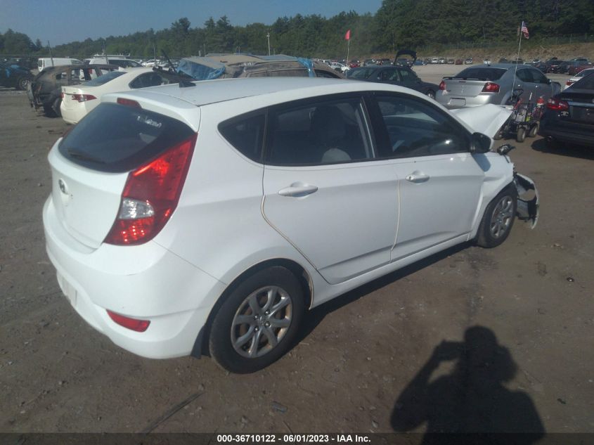 2013 HYUNDAI ACCENT GS - KMHCT5AE1DU071746