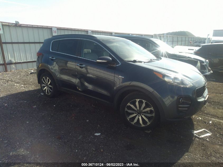 2018 KIA SPORTAGE EX - KNDPNCAC3J7434934