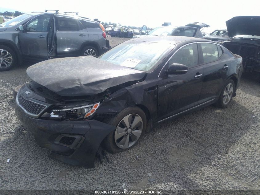 2015 KIA OPTIMA HYBRID EX - KNAGN4AD3F5080993