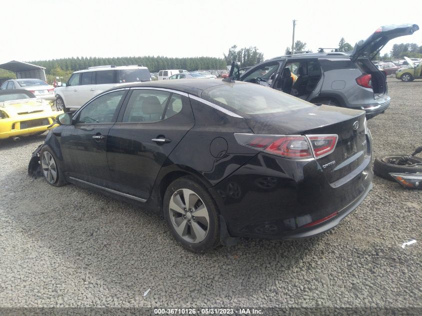 2015 KIA OPTIMA HYBRID EX - KNAGN4AD3F5080993