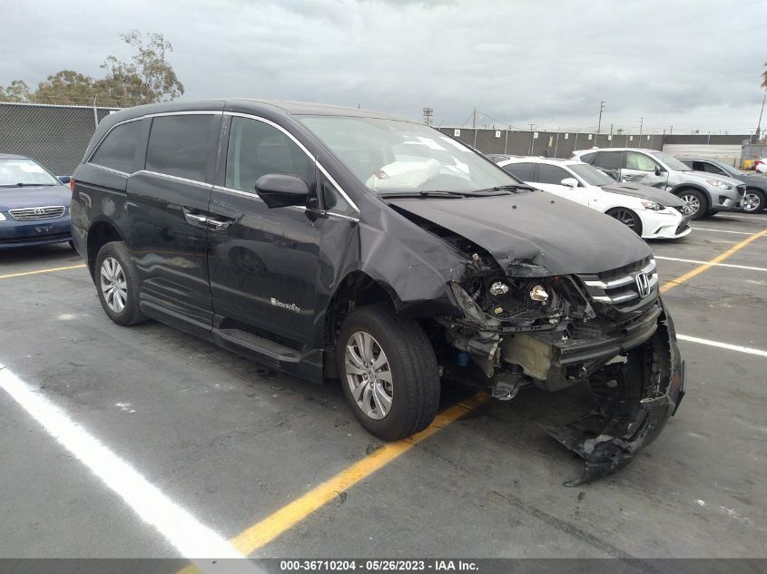 2016 HONDA ODYSSEY EX-L - 5FNRL5H68GB122833