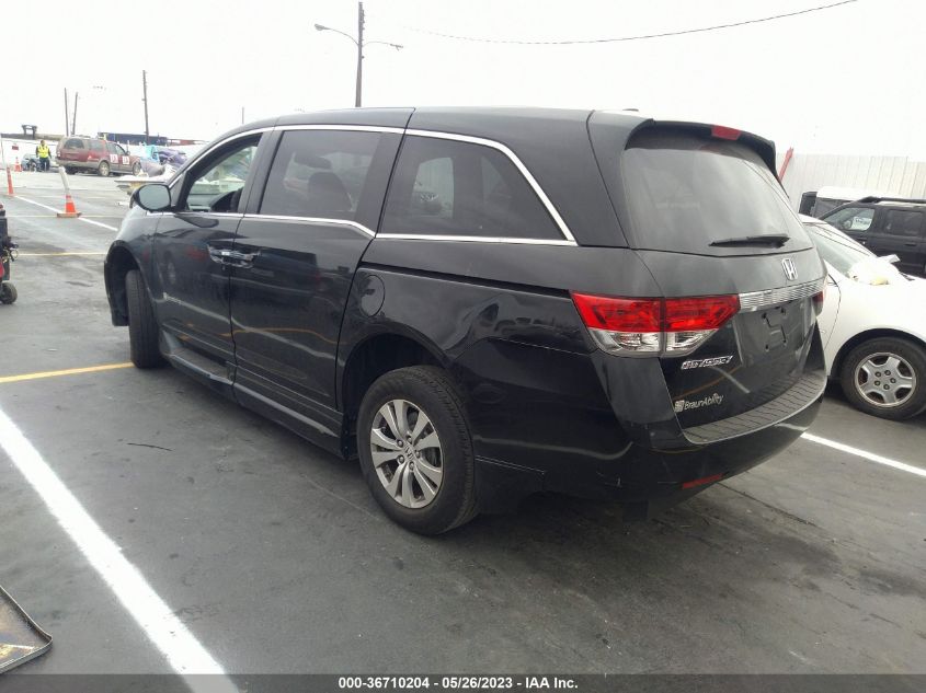 2016 HONDA ODYSSEY EX-L - 5FNRL5H68GB122833